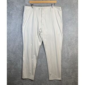 Rhone Commuter Slim Pants Size 38 Gray Flex Knit Fabric Athleisure 100036‎